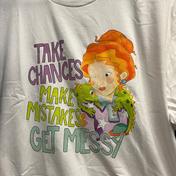 Take Chances Make Mistakes Get Messy Shirt, Miss Frizzle Shirt, Magic School Bus - Picture 4 of 5